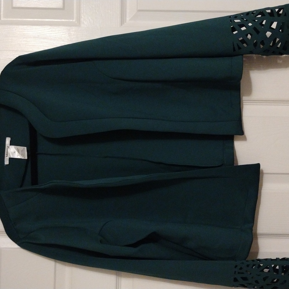 Emerald green jacket